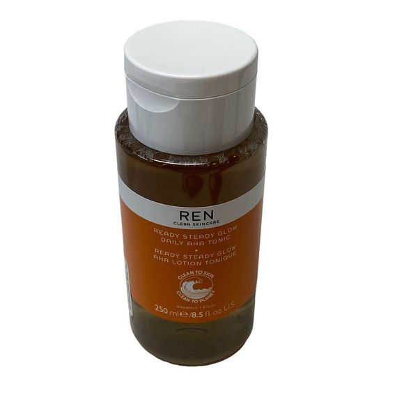 REN Clean Skincare Other - REN Clean Skincare Ready, Set, Glow Daily AHA Tonic 8.5oz Unsealed FULL